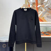Hermes Patch Crewneck Sweatshirt Black H657770 152613808 [P]