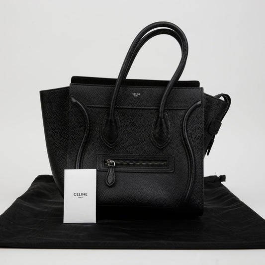 CELINE Luggage Micro Tote Bag 155451014 [P]
