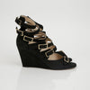 Chloe Multi Strap Wedge Sandals 36.5 152318559 [P]