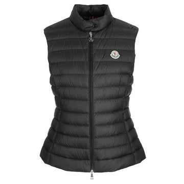 MONCLER IGENS Logo Patch Steppweste Schwarz 1A000 67 597YF 999 125719854