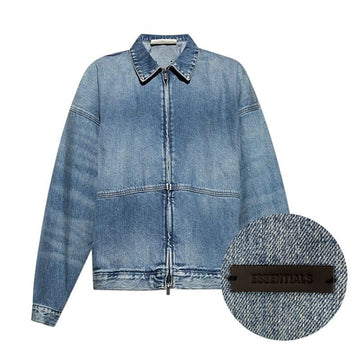 FEAR OF GOD エッセンシャル メンズ ジッパー デニム ジャケット 202SP254270F 152634296