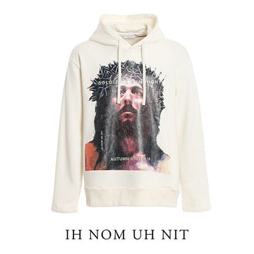 IH NOM UH NIT Women's Jesus Printing Hoodie NCW19263 081 Authentic 100% 151485647