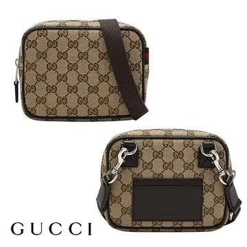 Gucci Men's Canvas Mini Crossbody Bag 834268 151306126