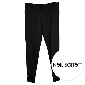 NEIL BARRETT メンズジョガーパンツブラックPBPA413SF027S524 151233994