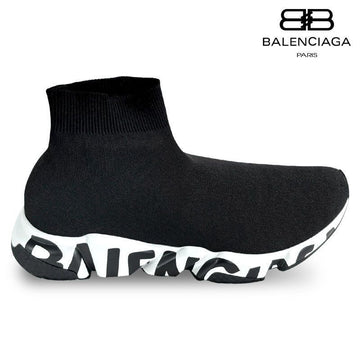 BALENCIAGA メンズ スピードランナー グラフィティ スニーカー ブラック 605942 W05GE 1015 151071699