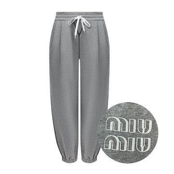MIU MIU Trainings-Jogginghose für Damen Grau MJP259 1Z4H F0031 150802303