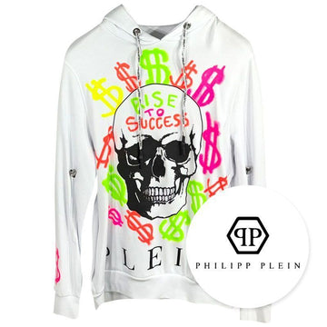 PHILIPP PLEIN Herren Skull Hoodie T-Shirt 150555645