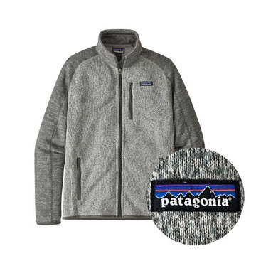 PATAGONIA 男性用ベターセーターフリースジャケットグレー25528NKFG 150522566