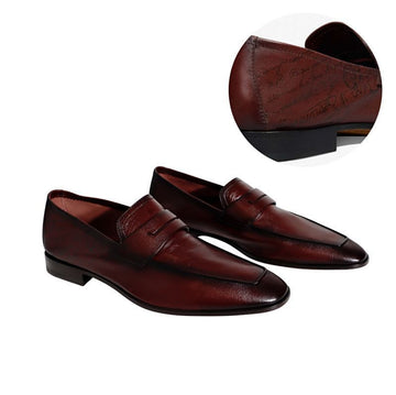 Berluti Leather Penny Loafer Shoes S4924009 ME4 149626206