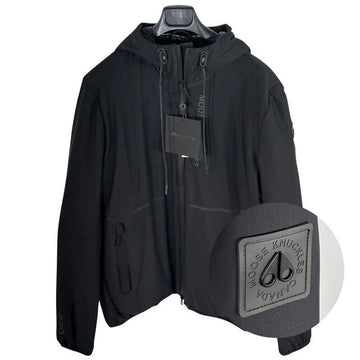 Moose Knuckles Gray Hooded Lightweight Down Jacket M12MJ121 292 Authentic 100% 149537408