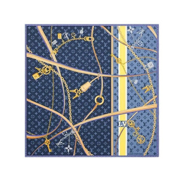 Louis Vuitton Strap and Trunk Square 70 Scarf Muffler M97952 152738395