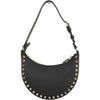 Valentino Grain Leather Mini Lockstud Hobo Bag 152202748 [P]