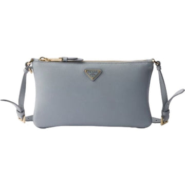 PRADA Schultertasche aus Leder mit Pouch 152202578
