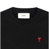 AMI BFUSW035 730 001 Crewneck Sweatshirt Classic Fit Black 151014888 [P]