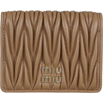 MIU MIU Damen Kartenetui 5MV204 AFPP F098L Braun 150437805