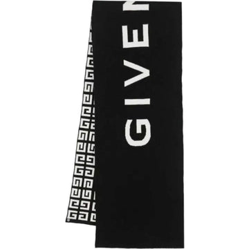 GIVENCHY Wollmuffler 4G schwarz 178 × 36 cm 147554329