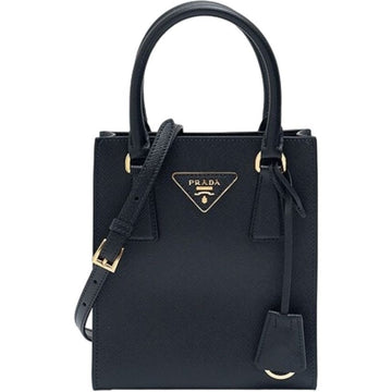 Prada Triangular Logo Saffiano Black Tote Bag Product Number: 1BA358 NZV F0002 146813762