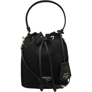 PRADA Mini-Tote Bag aus schwarzem Nylon 1BE067 RV44 F0002 146813761