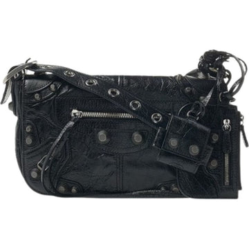Balenciaga Le Cayole Crossbody Bag Black 719082 210KR 1000 141478565