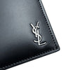 Saint Laurent Tiny Monogram Silver-Plated Black Wallet stamp: 607727 1JB0E 1000 138050463 [P]