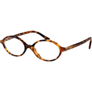Miu Miu 01XV 19P1O1 Light Havana Glasses 137994720