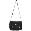 PRADA Pocono Buckle Messenger Schultertasche Schwarz Medium 1BD671 ZOT F0002 133009946 [P]