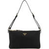 PRADA ショルダーバッグ レザー ポーチ ブラック stamp: 1BC238 2CYS F0002 130180303 [P]