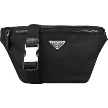 Prada Saffiano Nylon Belt Bag Black stamp: 1BC238 2CYS F0002 130180306