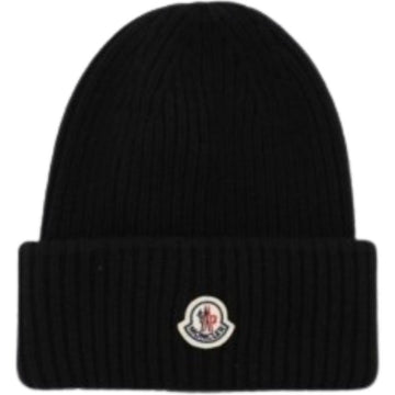 MONCLER Woll-Cashmere-Mütze Schwarz 3B00066 M1127 999 127501406