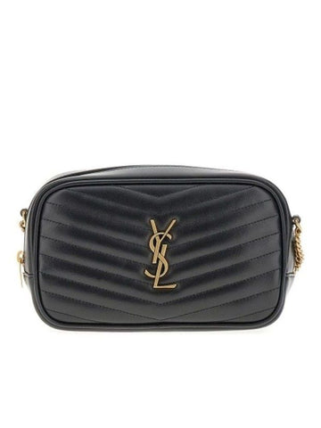 Saint Laurent Monogram Quilted Mini Crossbody Bag Black DV707 1000 115442281