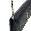 Saint Laurent Matelassé Chain Bag 742920 BOW02 1000 Black 90503907 [P]