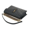 Saint Laurent Matelassé Chain Bag Black 65722688 [P]