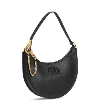 Valentino V Logo Chain Shoulder Hobo Bag P0W19 RQR 0NO 52907617