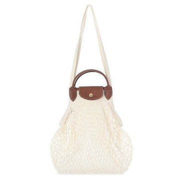 LONGCHAMP ル・プリアージュ・フィレ・ショルダーバッグ・エクリュ 10121 HVH 037 50281340