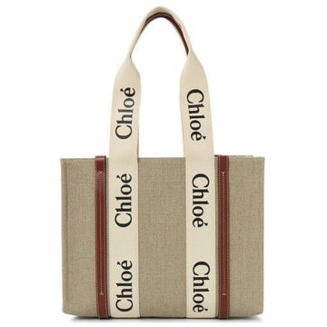 Chloe Medium Woody Tote Bag Brown CHC22AS383I26 90U 48460830
