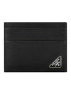 PRADA Dreieckslogo Kartenetui Schwarz 2MC223 QHH F0002 44037467 [P]