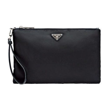 PRADA リナイロン ブラック クラッチバッグ 2NH006 2DMH F0002 42497671