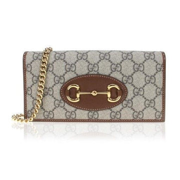GUCCI Horseshoe Bit 1955 Geldbörse Umhängetasche 621892 92TCG 8563 42497632