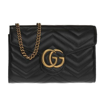 Gucci Marmont Matelassé Mini Chain Shoulder Bag 474575 DTD1T 1000 38051512