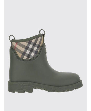 BURBERRY Gummi Marsh Stempel Niedrige Stiefel 8111711 151054592