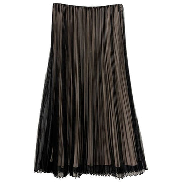 Weekend max mara Long Pleated Tulle Skirt 152750331
