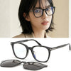 Tom Ford Clip-on Blue Light Blocking Glasses Frame TF6052DB 001 Luxury Square Sunglasses 141055692 [P]