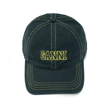 GANNI Baumwoll Baseballmütze 67229748