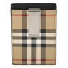 Burberry Check Money Clip Card Case 152752211 [P]