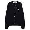 COMME DES GARCONS Weiße Herz Strickjacke 152752271 [P]