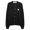 COMME DES GARCONS ホワイトハートニットカーディガン 152752273 [P]