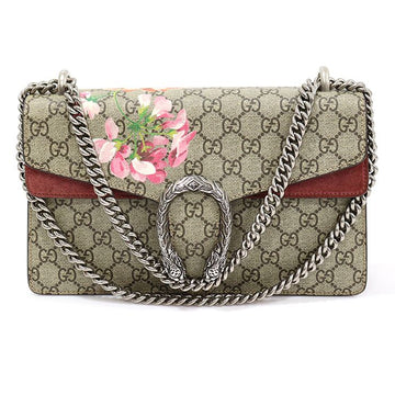 GUCCI 400249 GG Supreme Canvas Bloom Print Dionysus Kleine Schultertasche 152752435
