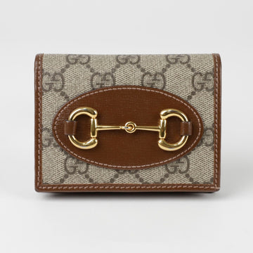 Gucci Horsebit 1955 Card Case Wallet 152306443