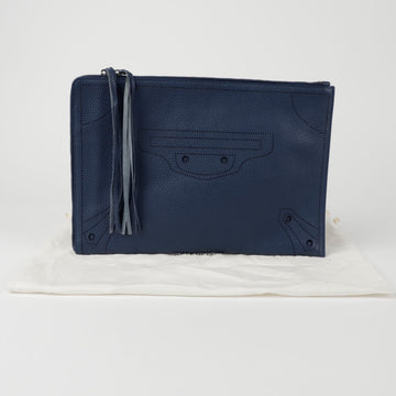 BALENCIAGA Clutch in Schwarz mit Ausblenden 443522 152322262