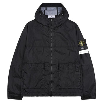 STONE ISLAND メンブレイン TC ウォーター レジスタント フード ジャケット 152314380